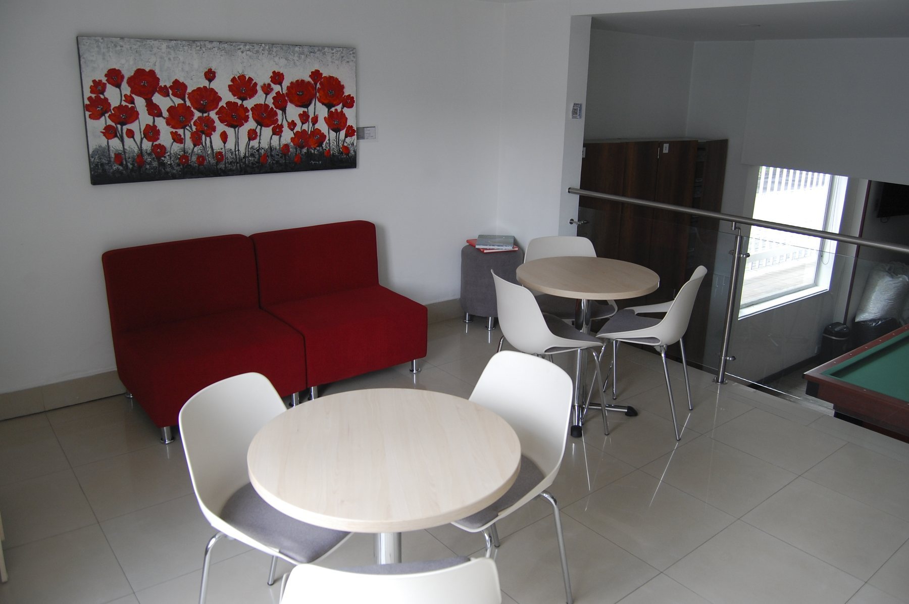 Sala de estar del Centro de Negocios SAEJ